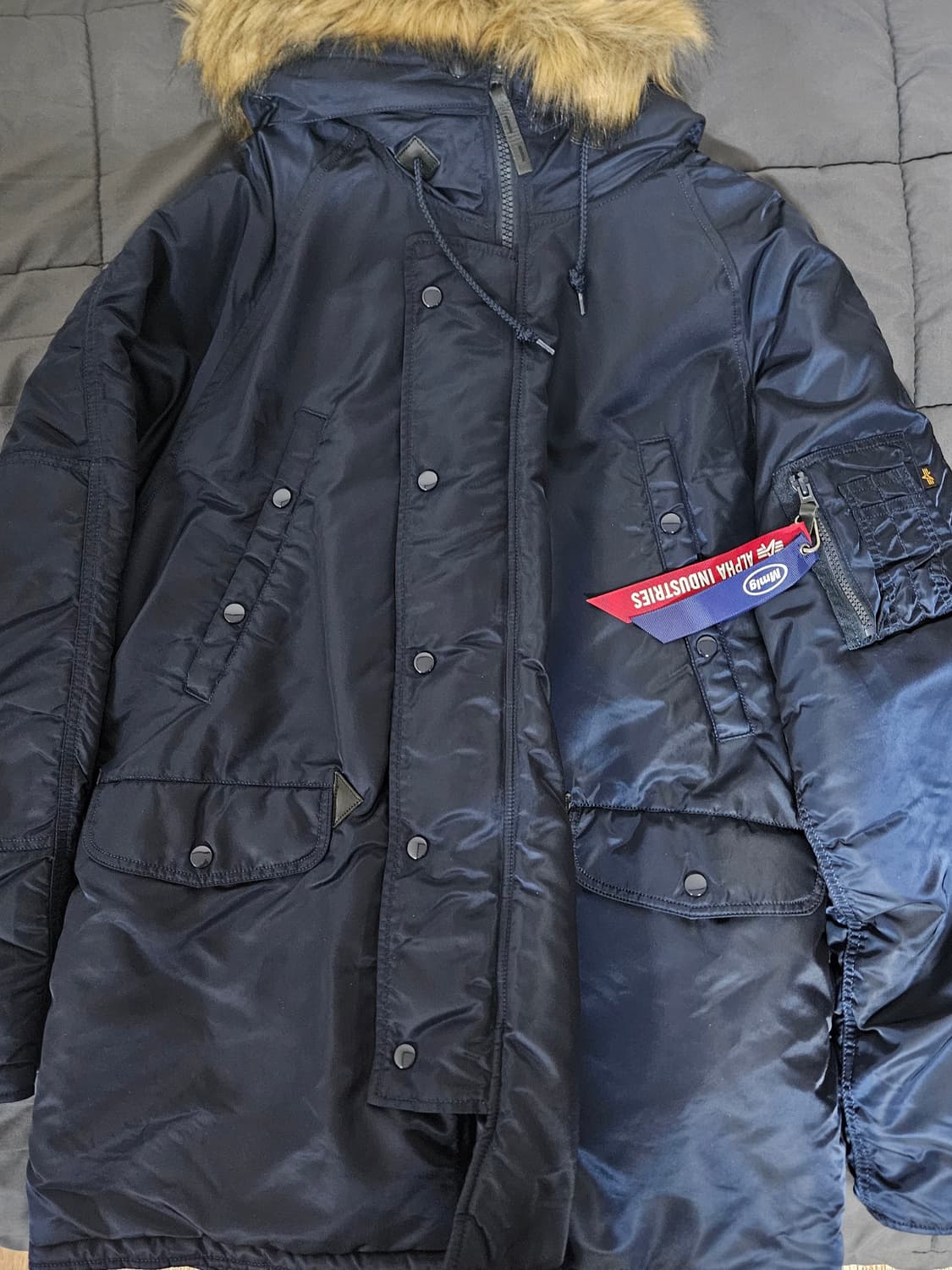 알파인더스트리 x mmlg n3b자켓 L사이즈 상품이미지1