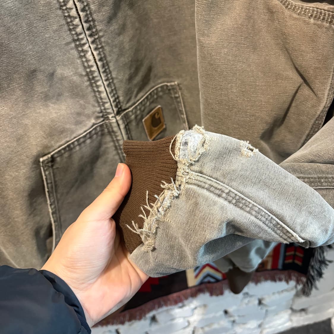 칼하트90‘s 빈티지 엑티브 워크 후드자켓 상품이미지7