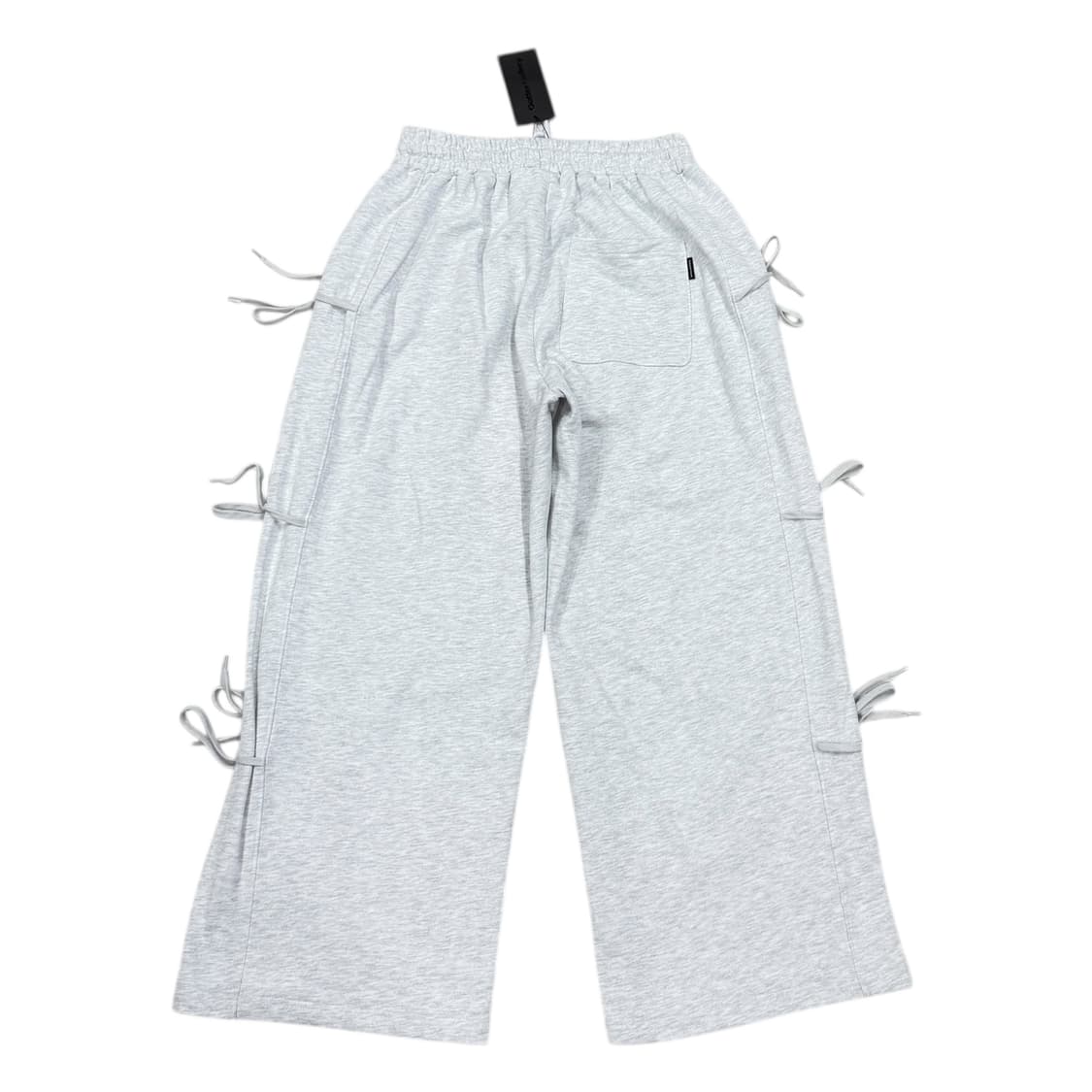 가터갤러리 심볼 노트 리본 와이드 스웻팬츠 바지 그레이 L 상품이미지3