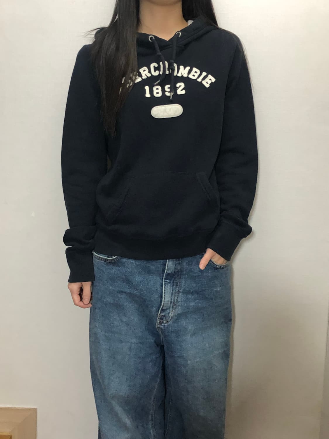 빈티지 아베크롬비 블랙 후디 상품이미지2