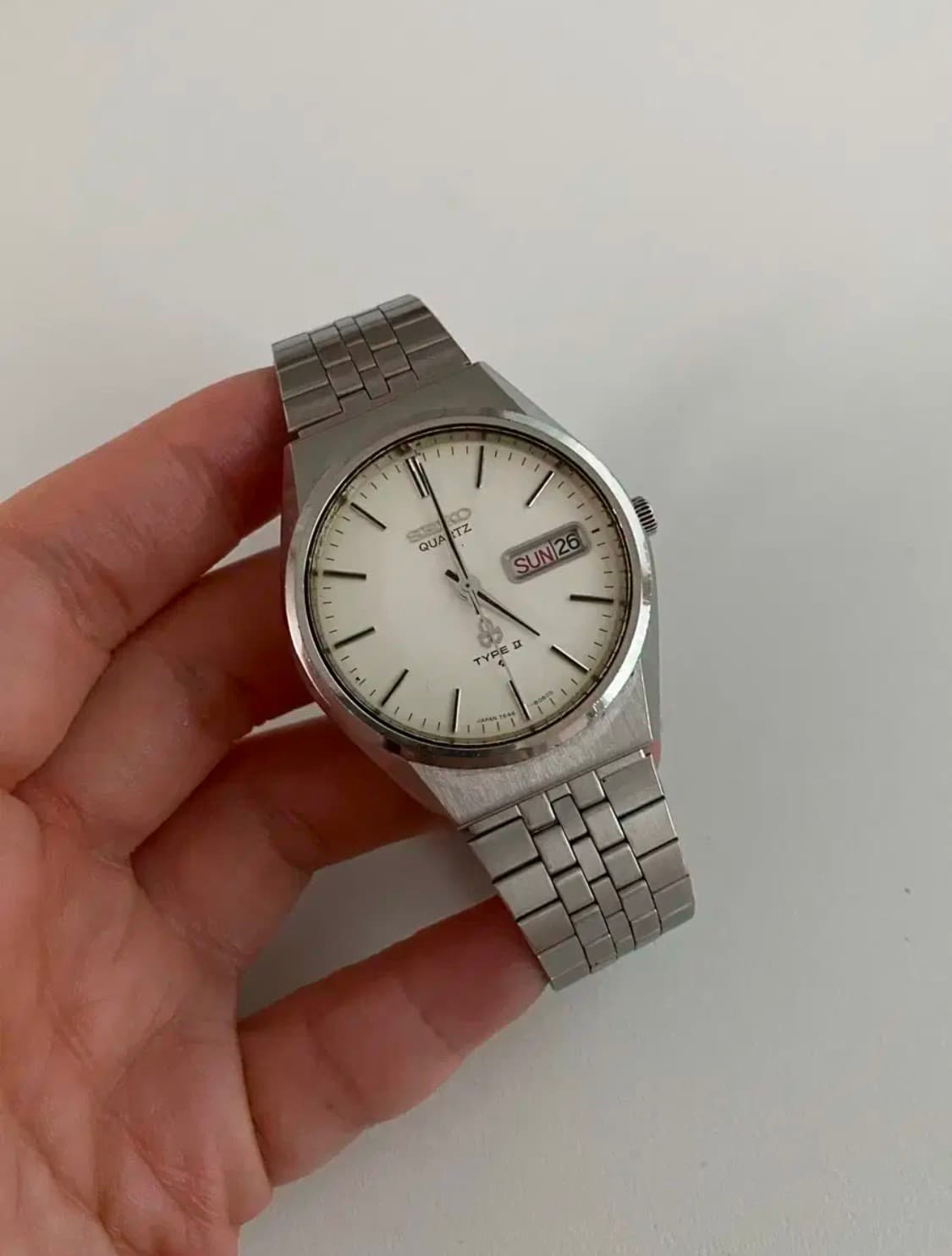 Seiko 세이코 쿼츠 타입2 데이데이트 상품이미지3