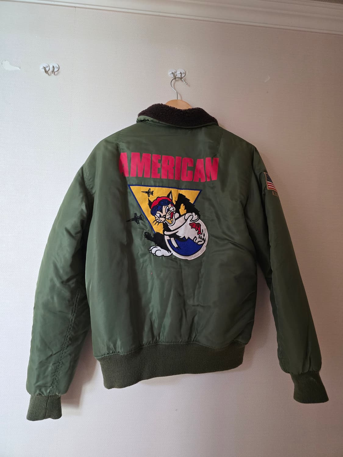 아메리칸 팩토리 L사이즈 항공점퍼 U.S Air Force 상품이미지4