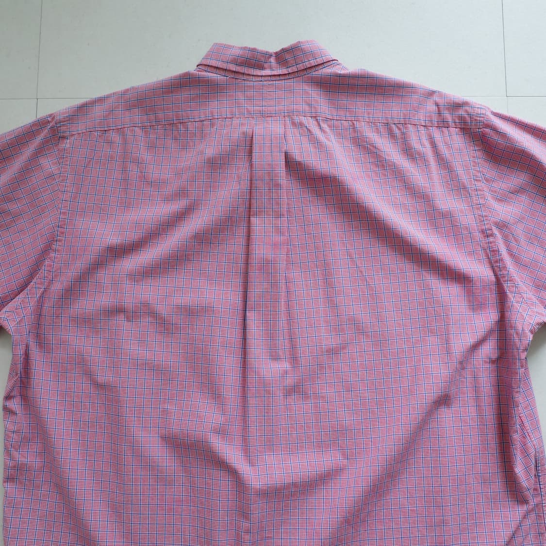 폴로 랄프로렌 90s 블레이크 체크 반팔 셔츠 XL 상품이미지8