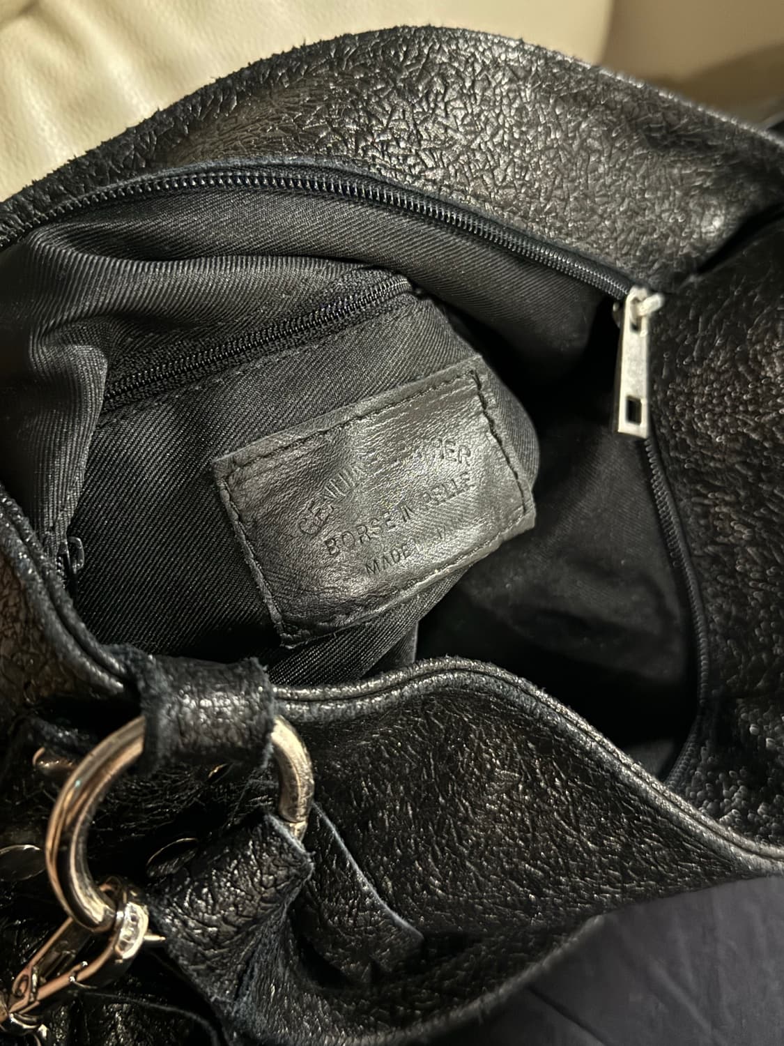 Italy tassel detail shoulder & cross bag 상품이미지7