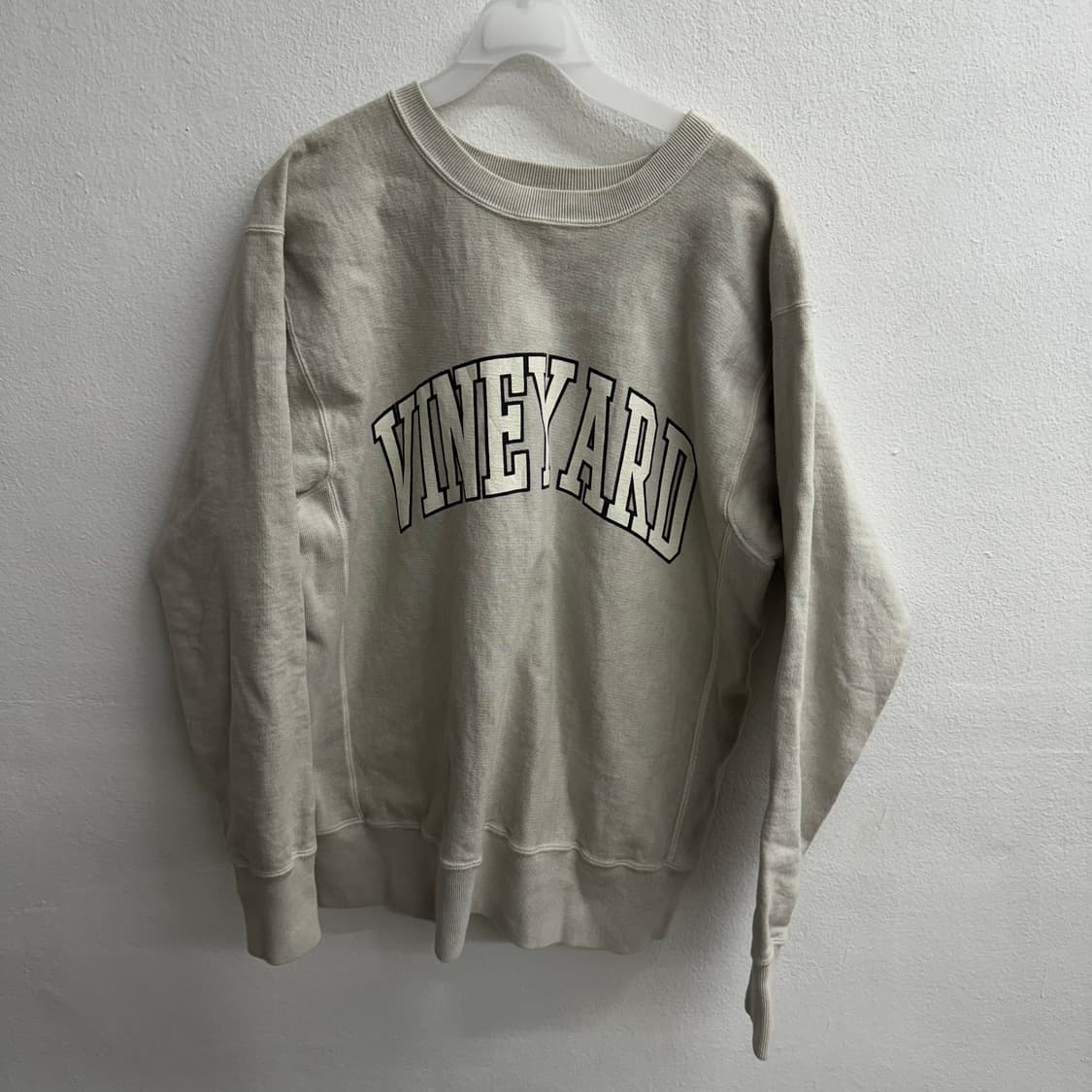 반스아웃피터스 빈티지 레터링 스웻 셔츠 M 상품이미지1