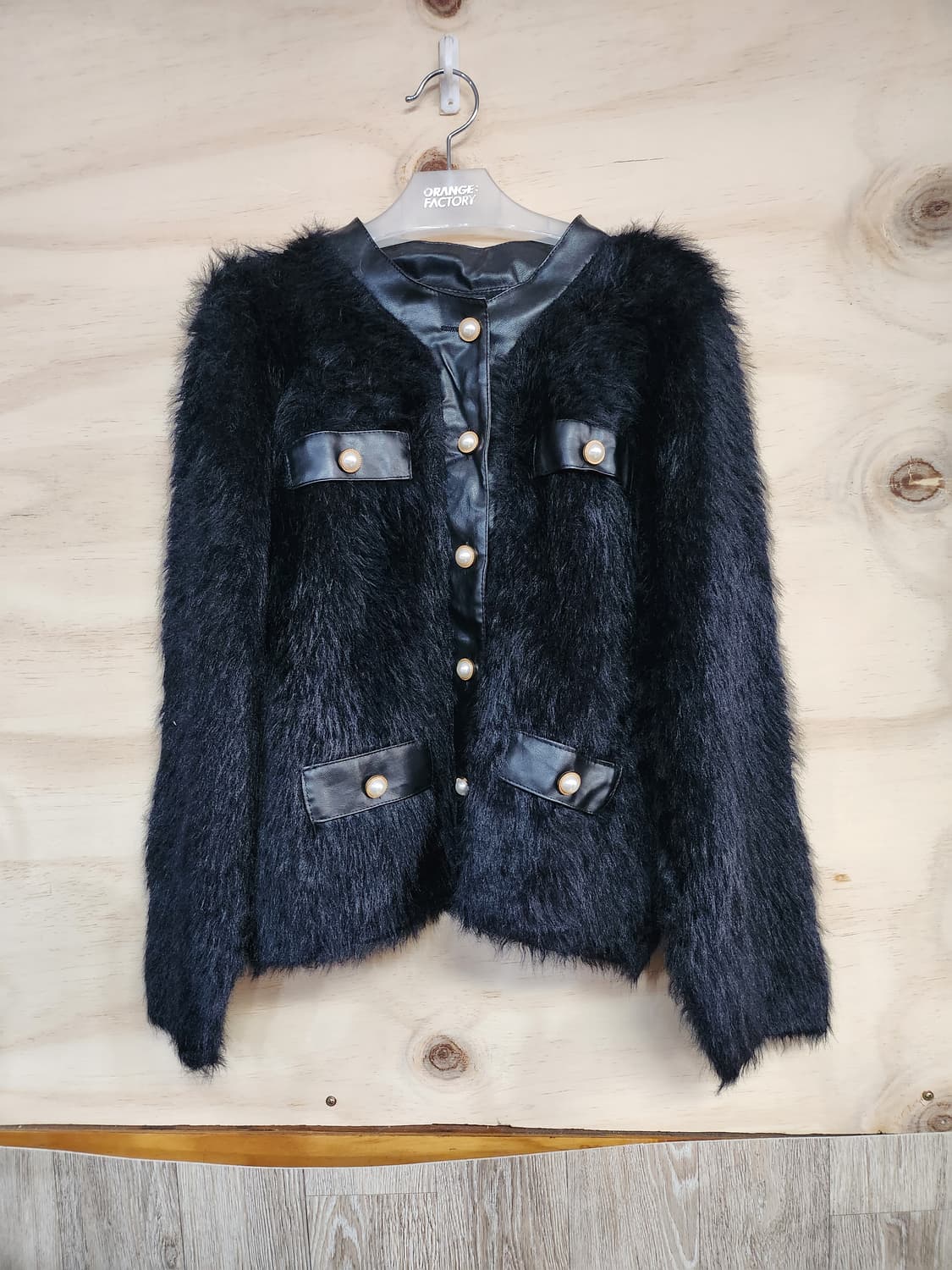 510) 더이스트샵 부클 니트 가디건 자켓 상품이미지1