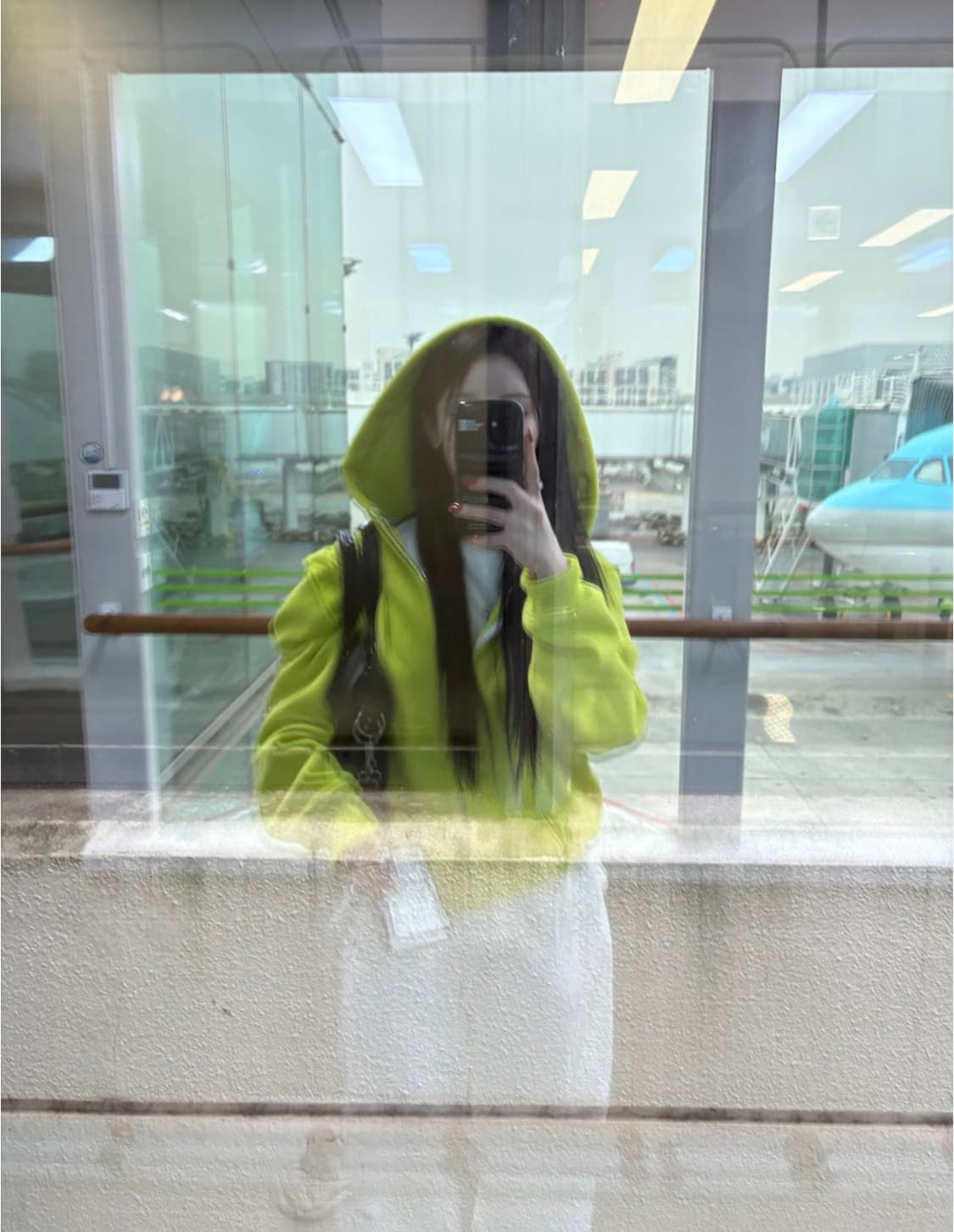 세이에 후디 네온그린 상품이미지3