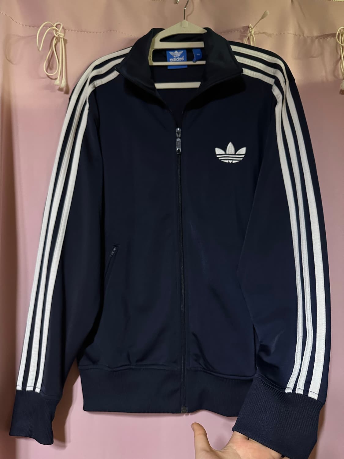 아디다스져지 아디다스 네이비 트랙탑 아디다스 파이어버드 집업 불꽃져지 상품이미지2