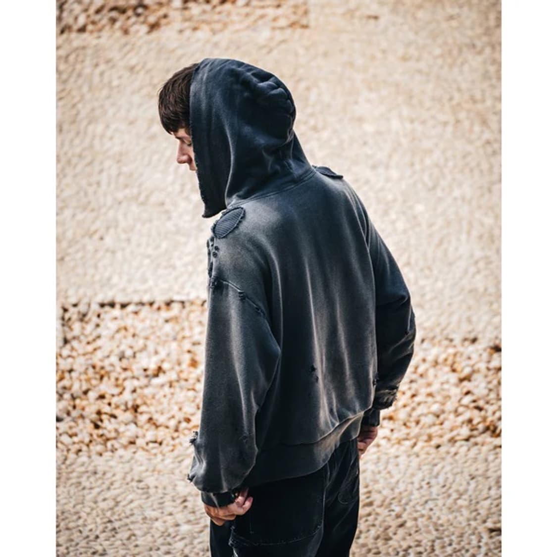 세인트미카엘 25SS 더블페이스 후디 XL 상품이미지3