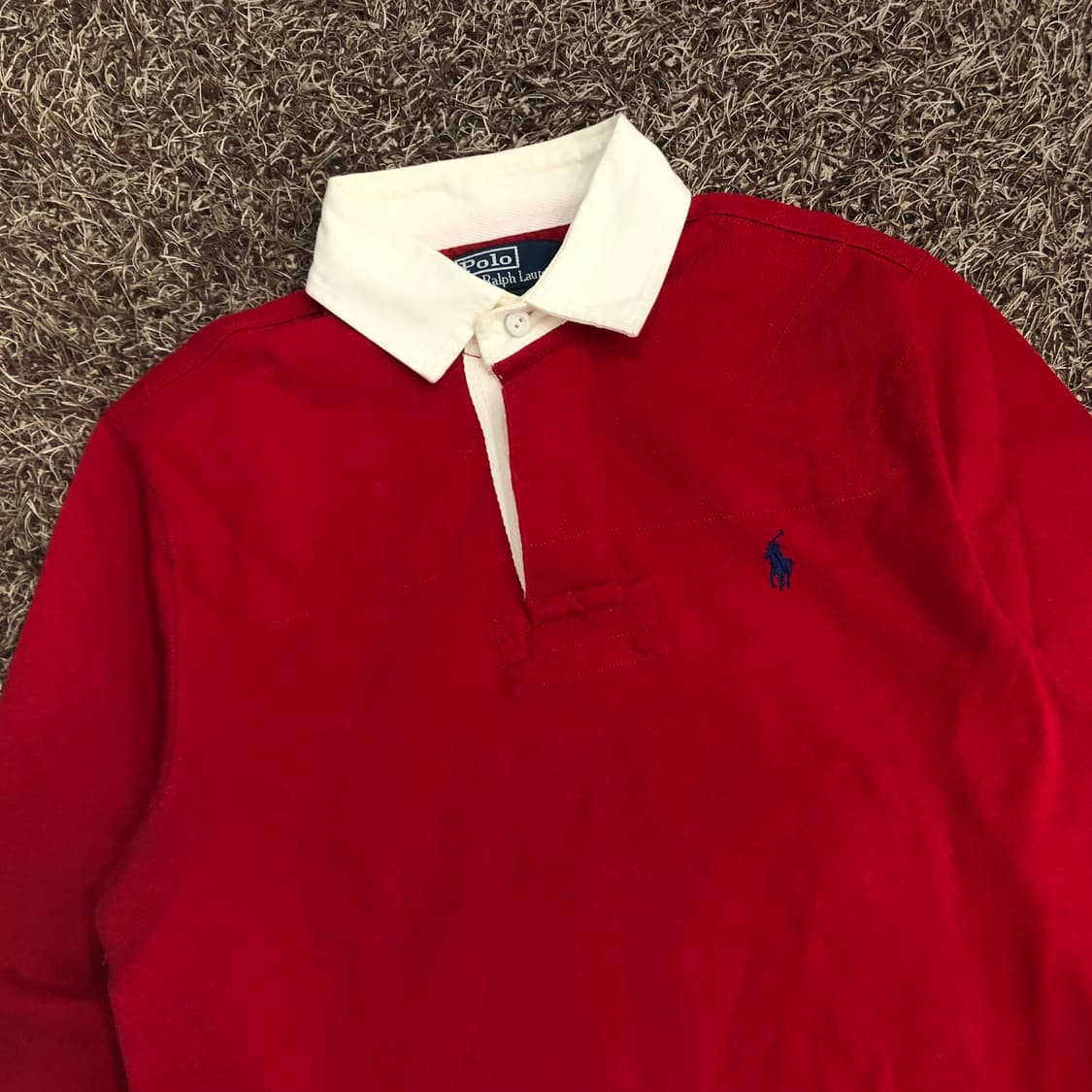 폴로 랄프로렌 엘보우 패치 럭비티 상품이미지2