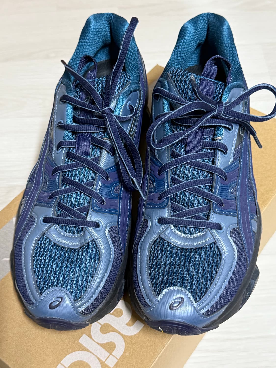 아식스 US5-S 젤 퀀텀 키네틱 라이트 인디고 피코트 상품이미지2