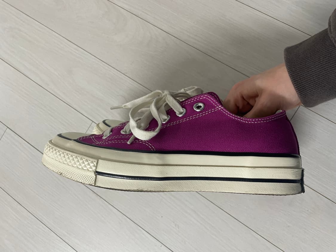 컨버스 척테일러 로우 푸시아핑크 상품이미지3
