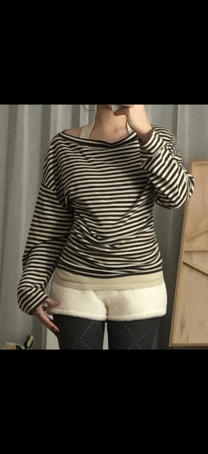 홀터넥 스트라이프티 세트 상품이미지2