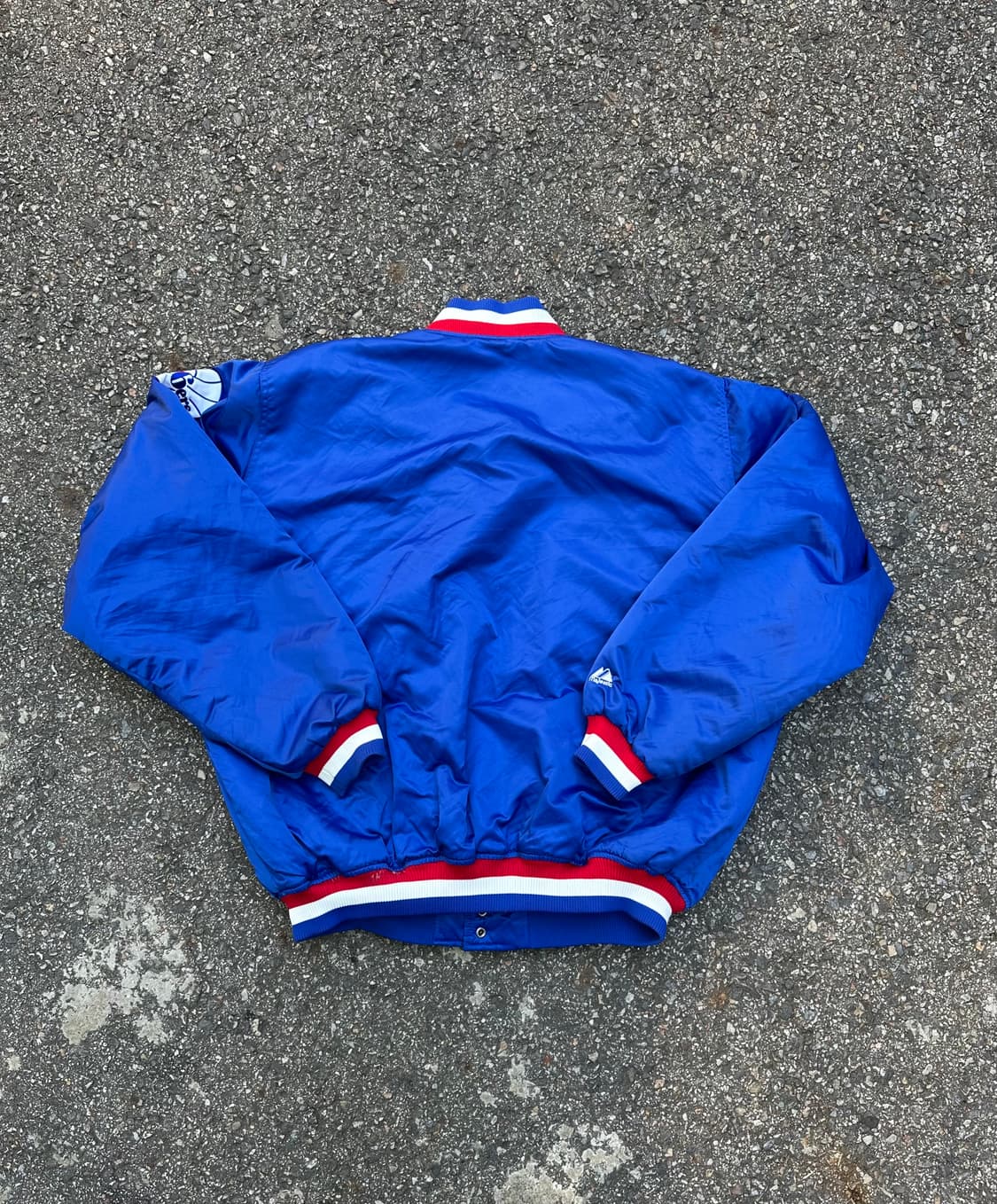 빈티지 90s 마제스틱 필라델피아 세븐티식서스 자켓 상품이미지3