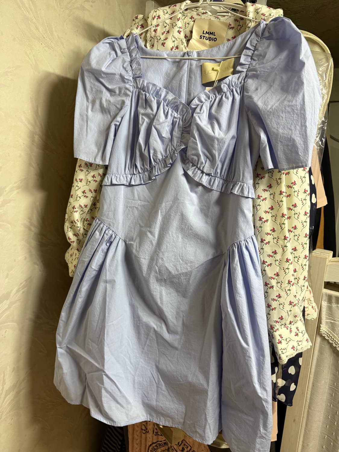 flowoom chichi dress 블루색상 새상품 상품이미지1