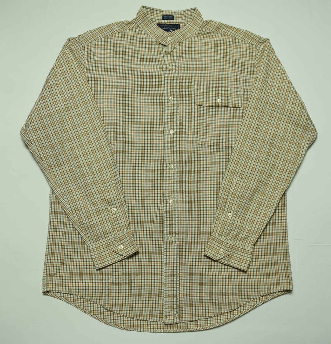 빈티지 폴로 랄프로렌 체크 셔츠 M 사이즈( Equestrian) 라인 상품이미지1