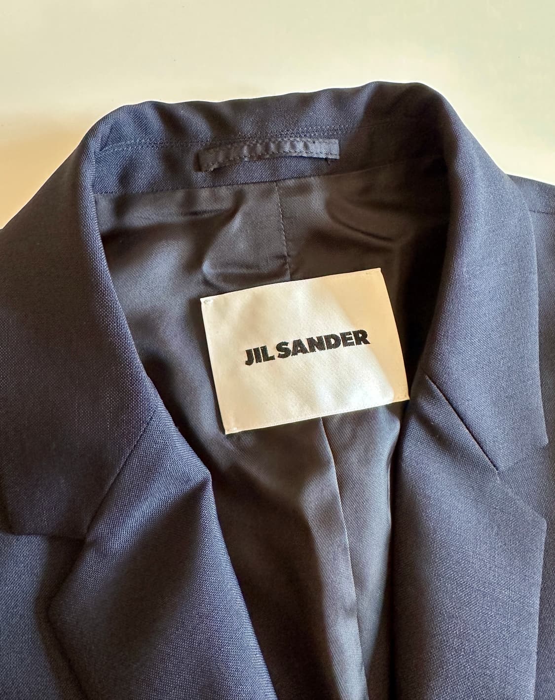 질샌더 컬렉션 라인 네이비 셋업 50사이즈 신품 상품이미지1