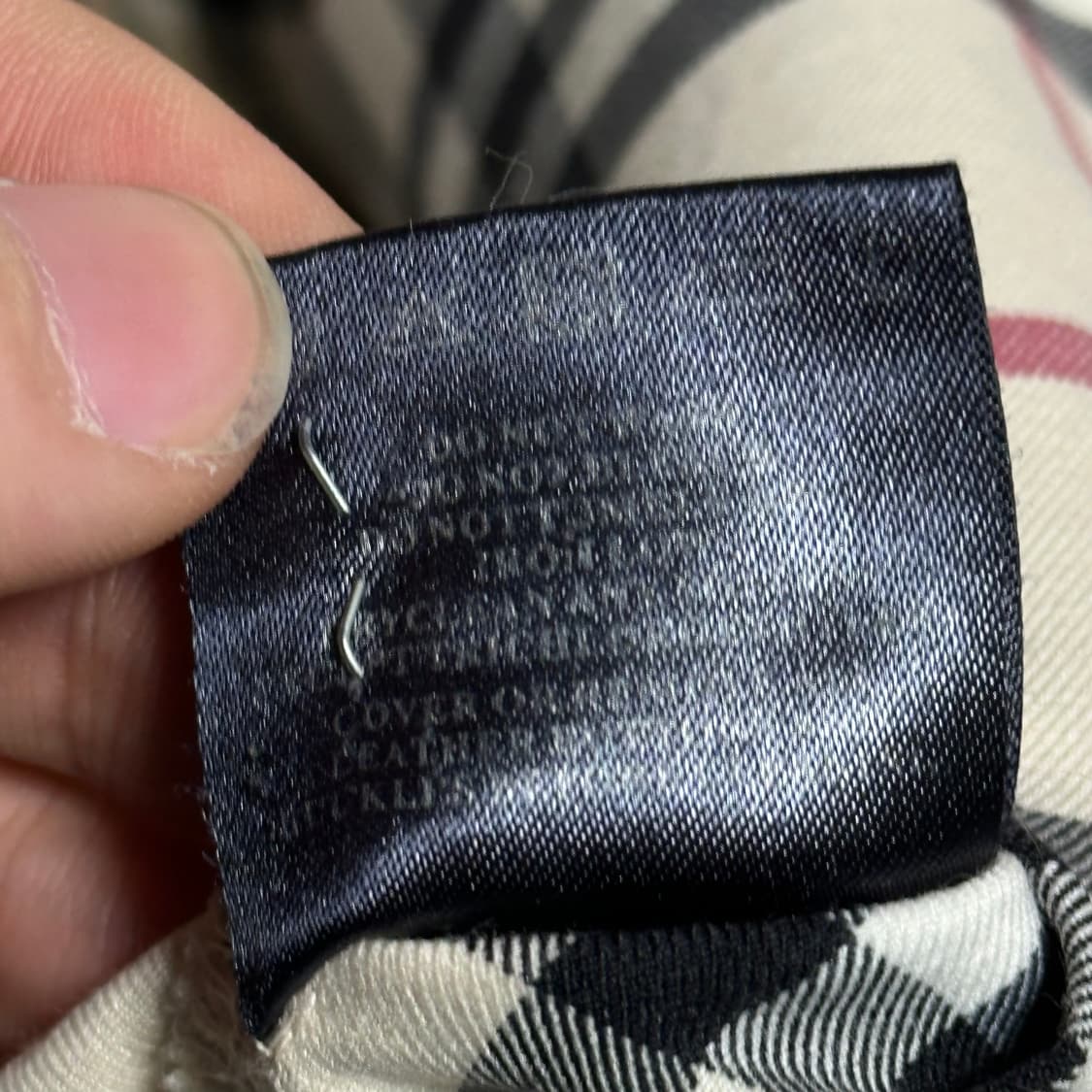 Burberry 원포켓 노바체크 셔츠 상품이미지4