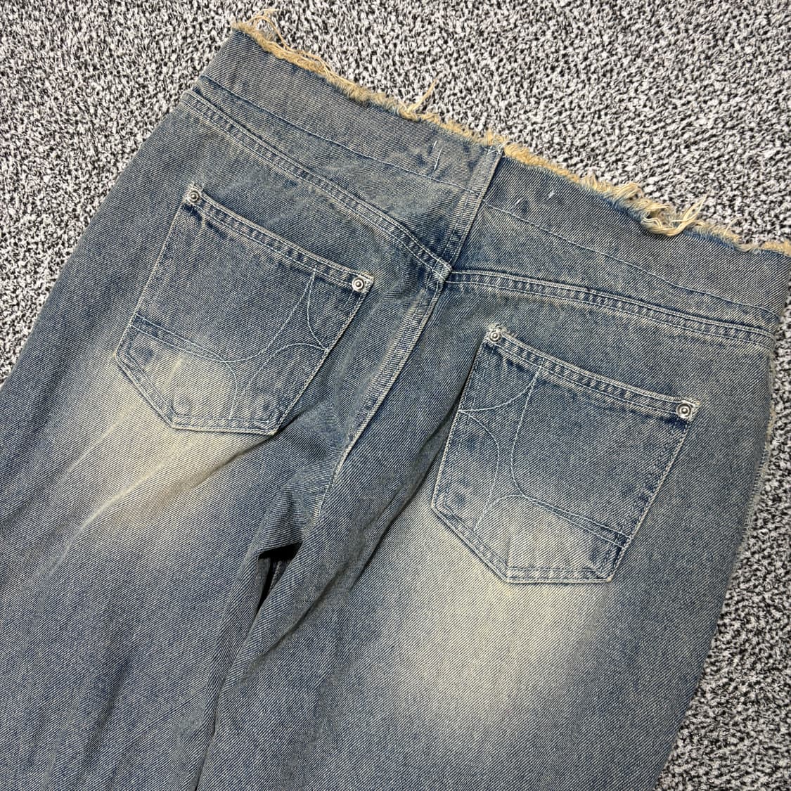 [W] 게이트리스 볼드 데님 팬츠 (S) 상품이미지6
