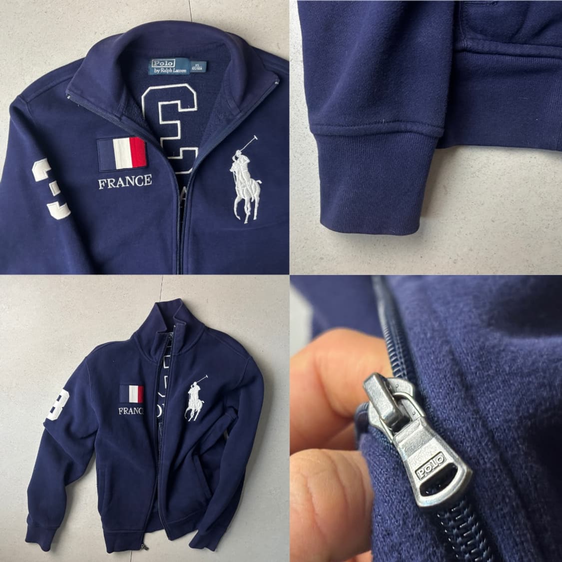 폴로 빅포니 프랑스 집업 상품이미지5