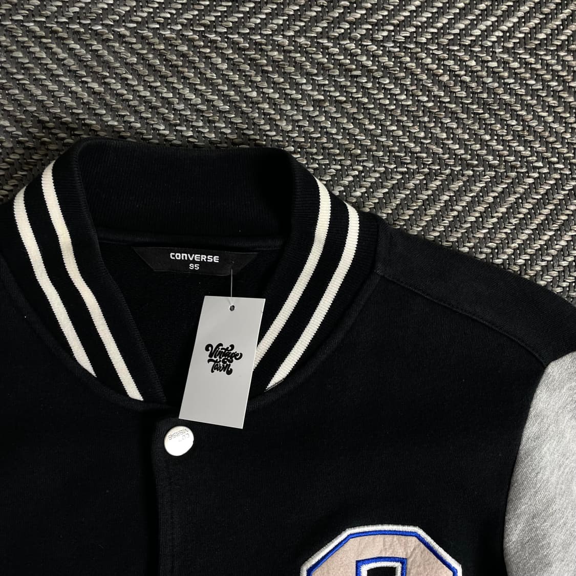 00s 컨버스 빅로고 올드스쿨 스웻 바시티 자켓o 3361 상품이미지7