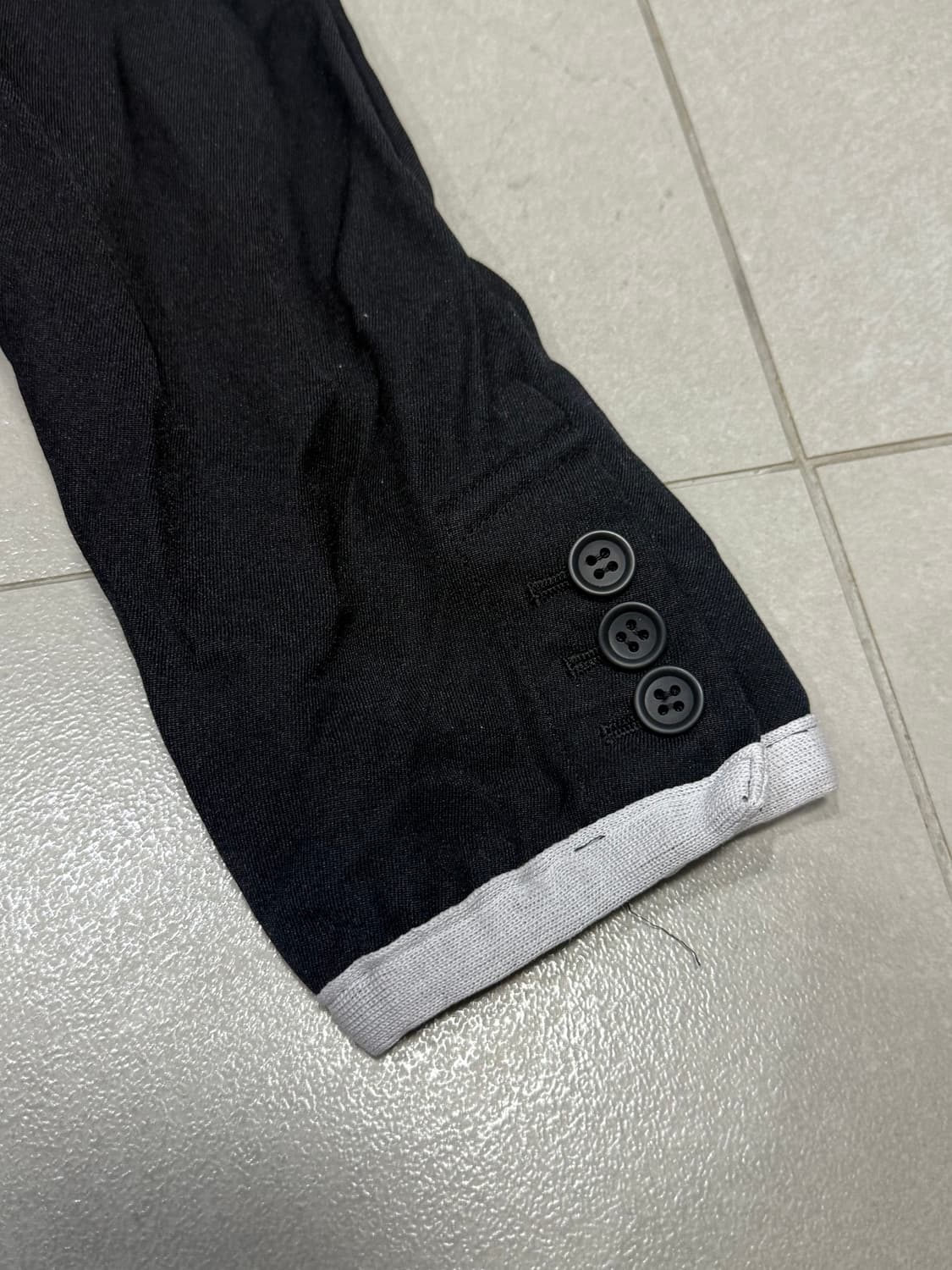 2010 꼼데가르송 주름 가공 블레이저 자켓 상품이미지4