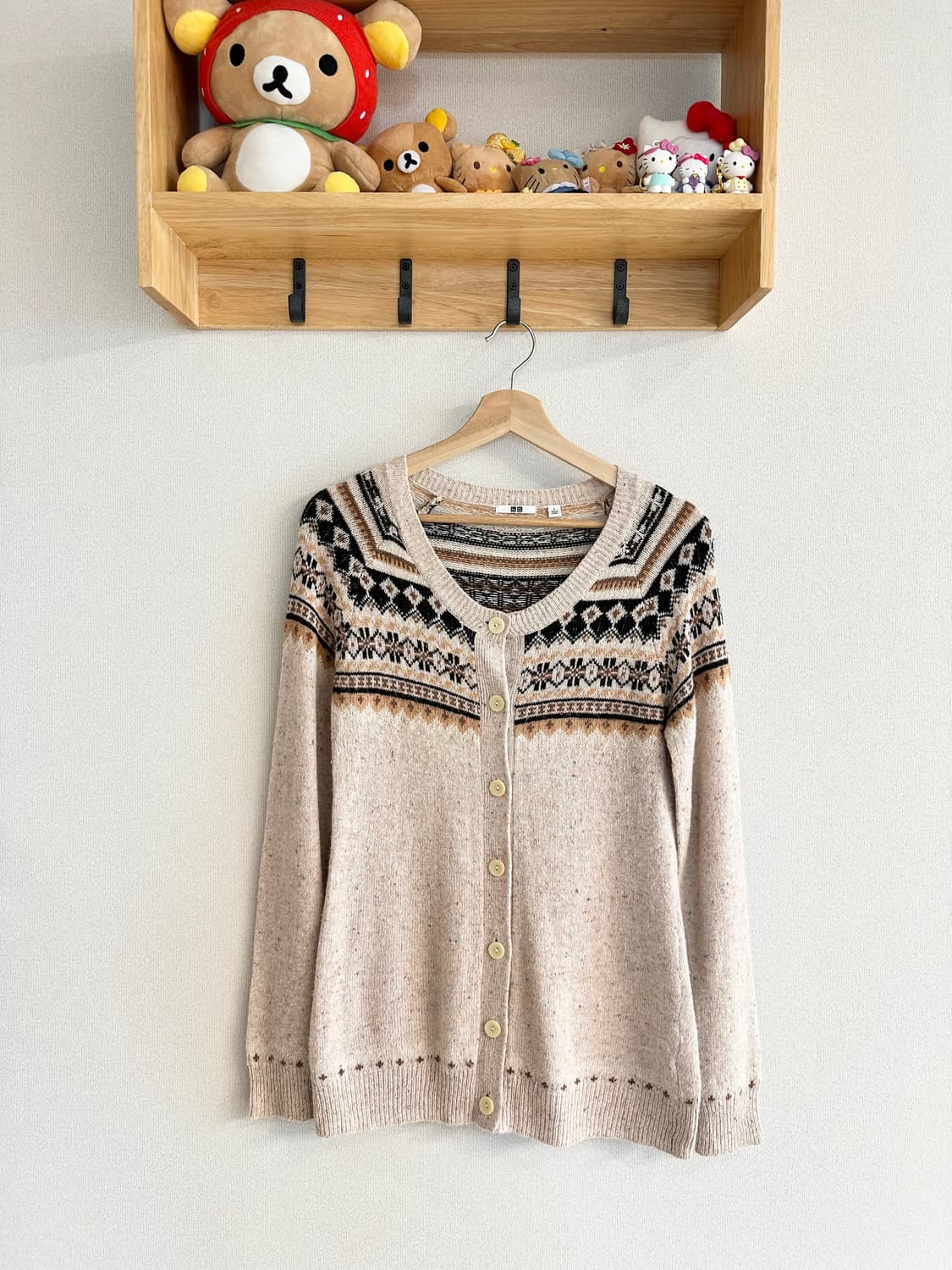 jpn 오트밀 가디건 개인결제창 상품이미지1