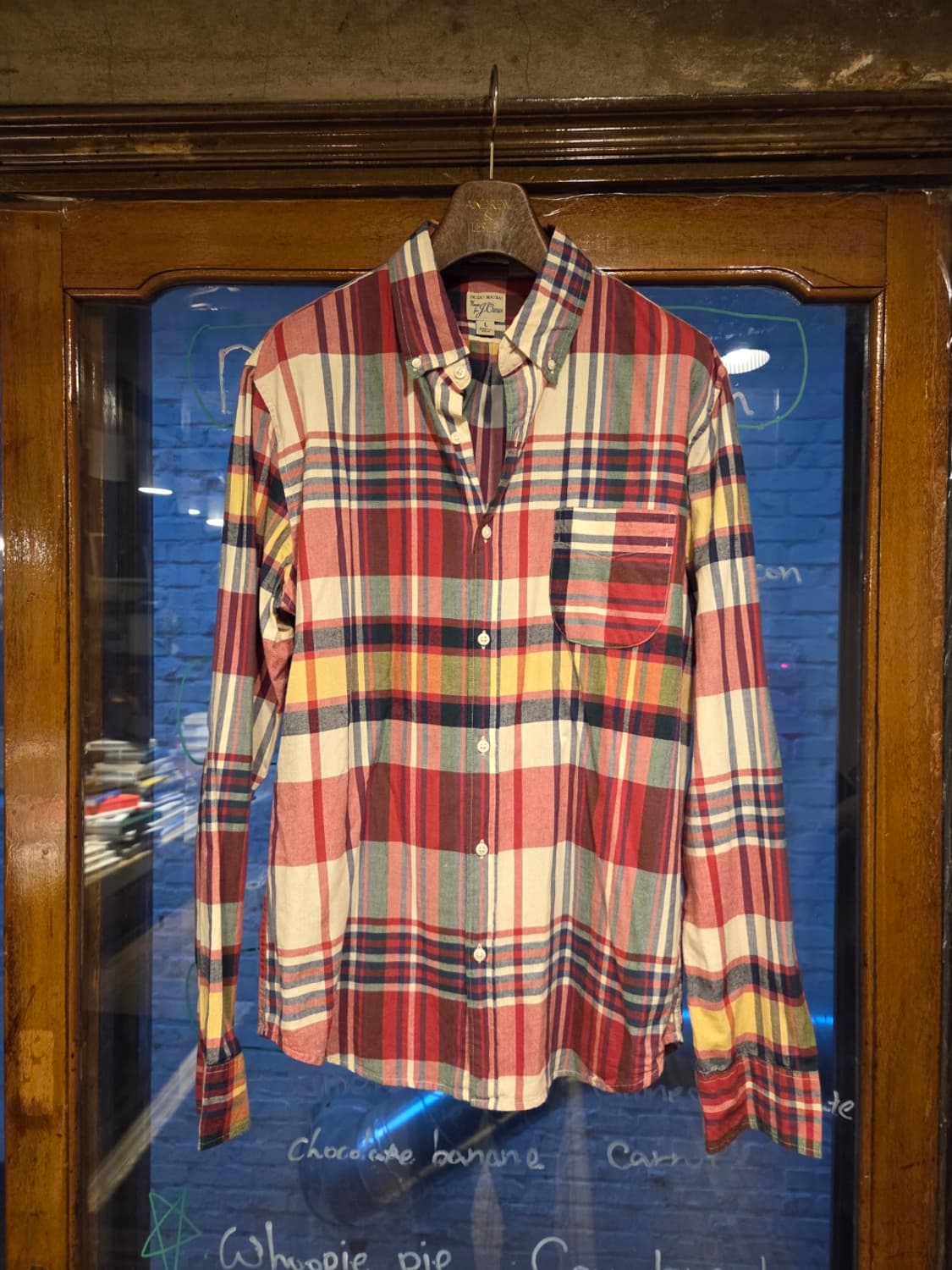 제이크루 마드라스 셔츠 상품이미지3