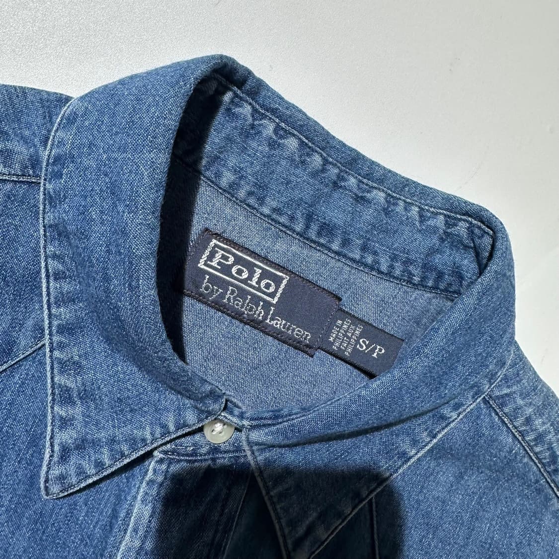 폴로 랄프로렌 사우스 웨스턴 데님 셔츠 상품이미지4