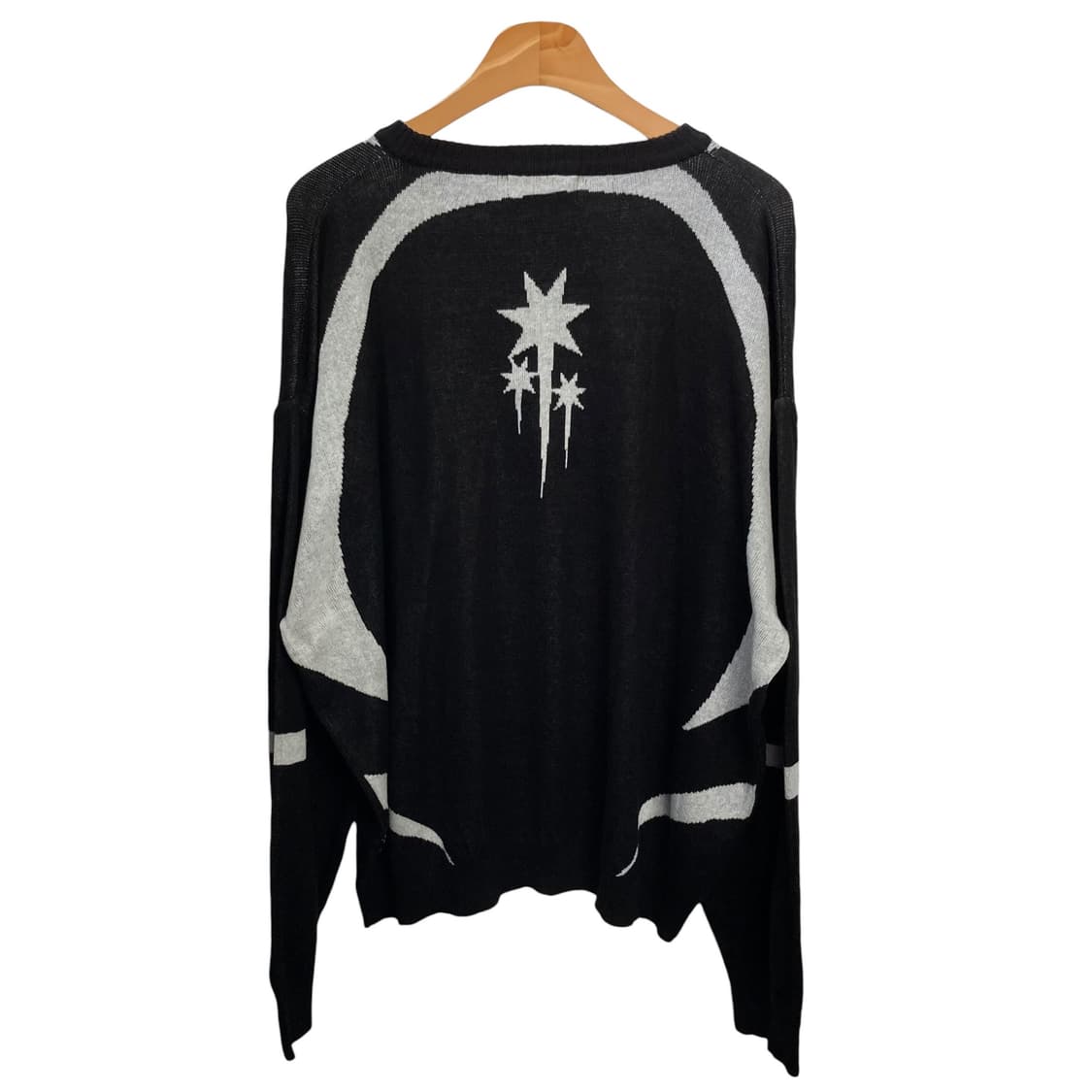 나이스고스트클럽 블랙 니트 상품이미지4