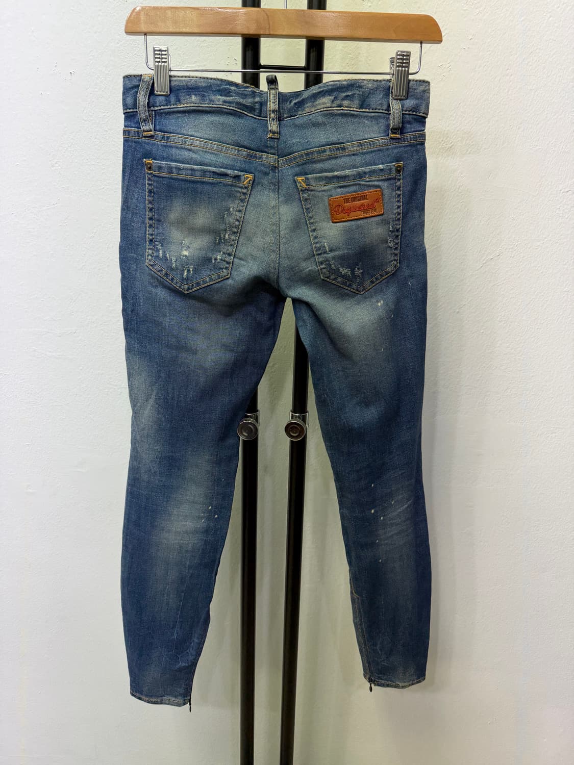 정품) Dsquared2 디스퀘어드2 여성 데님 청바지 36(28) 상품이미지5