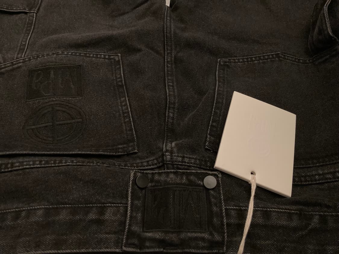 (새상품)플라스틱프로덕트 페인트 데님 블랙 L 상품이미지4