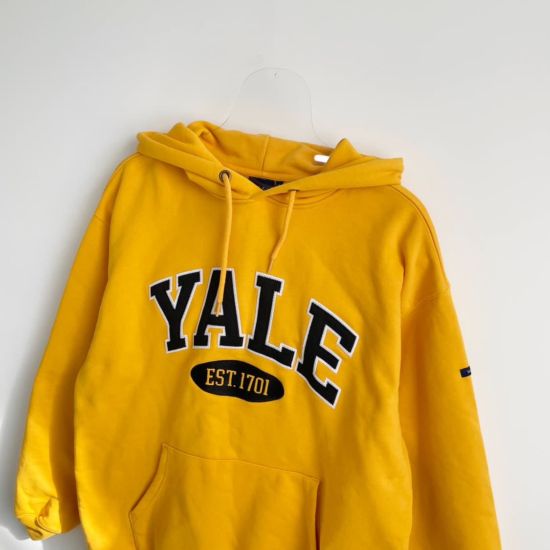 F2 예일(YALE) 투톤 아치 후드 티셔츠 100사이즈 상품이미지2