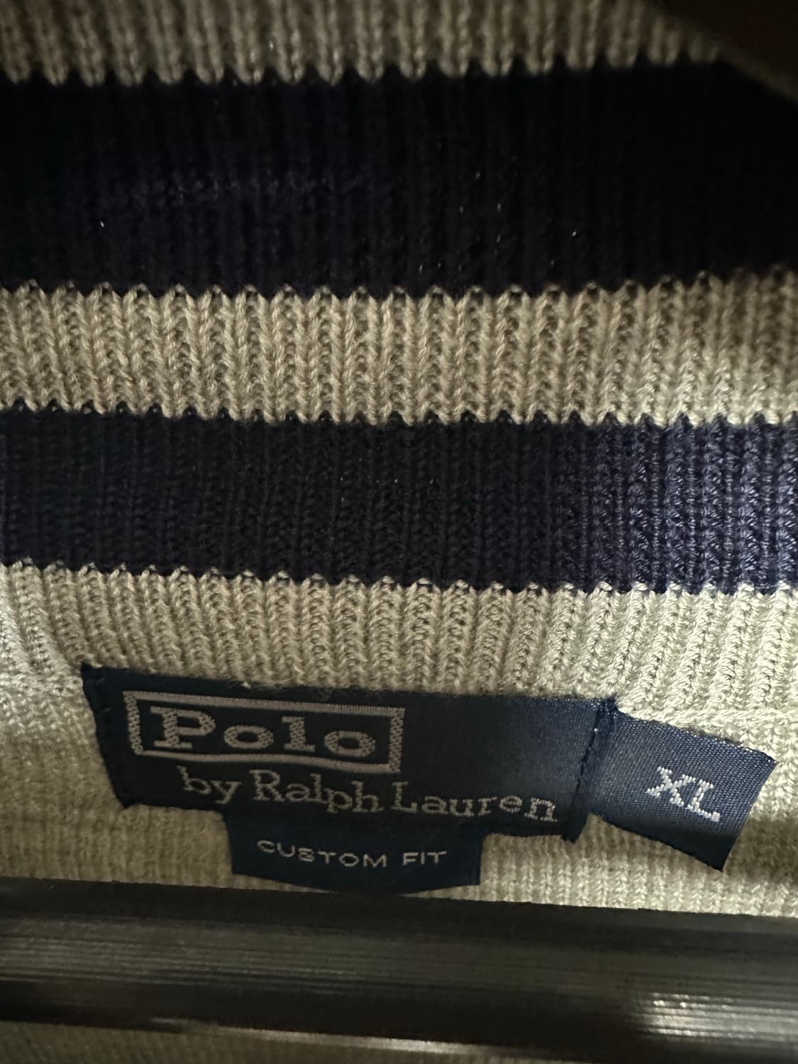 no.90 폴로 랄프로렌 패치 그레이니트집업 xl s급  상품이미지4