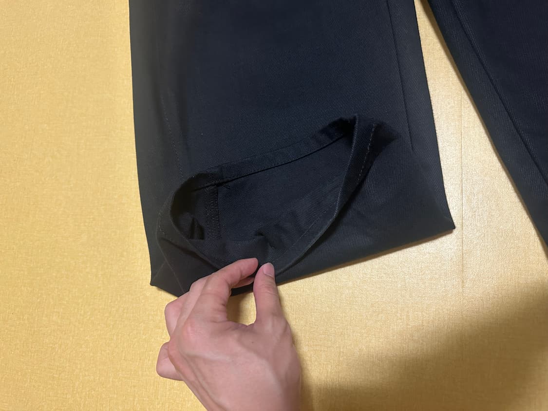 아모멘토 커브드심데님 블랙L 상품이미지3