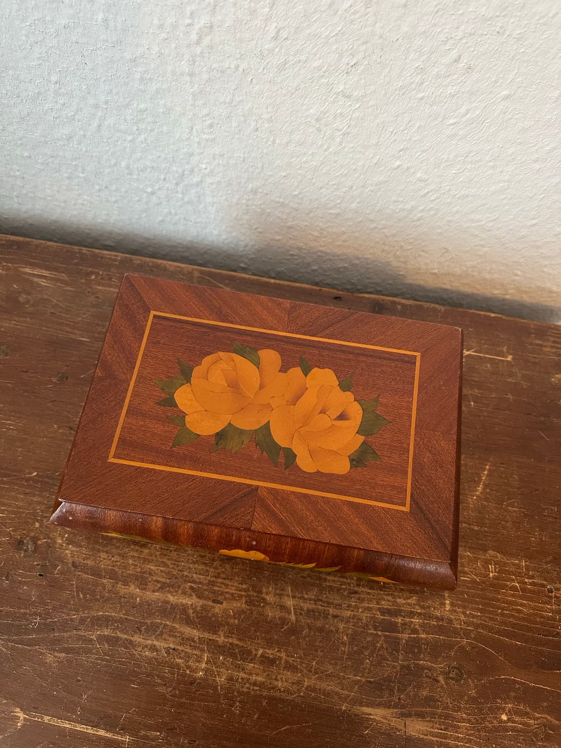 독일)빈티지 장미 나무상자 상품이미지1