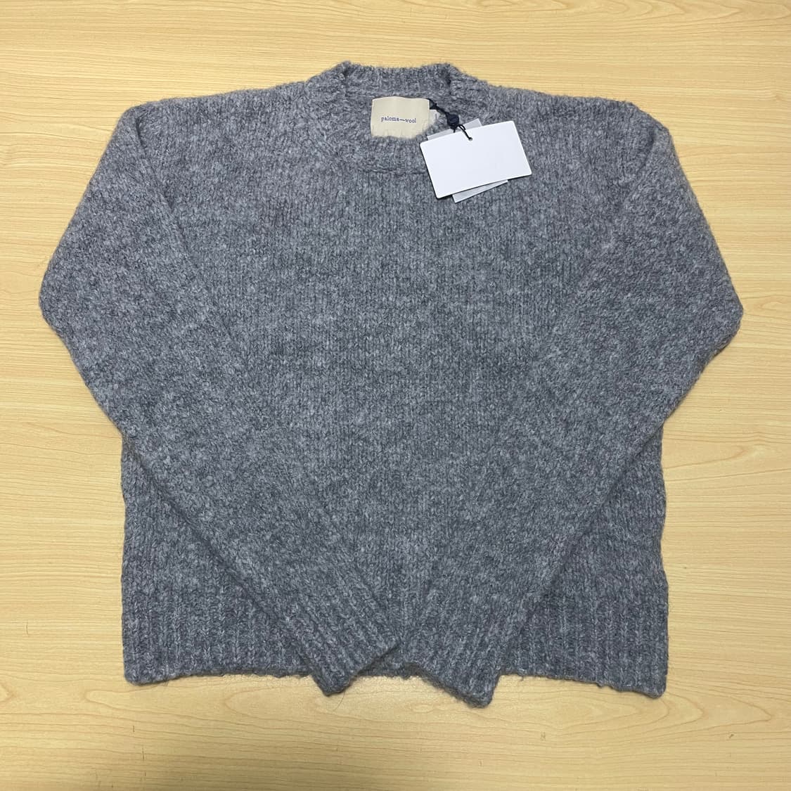[XS] 팔로마울 paloma wool Clock 니트 그레이 상품이미지2