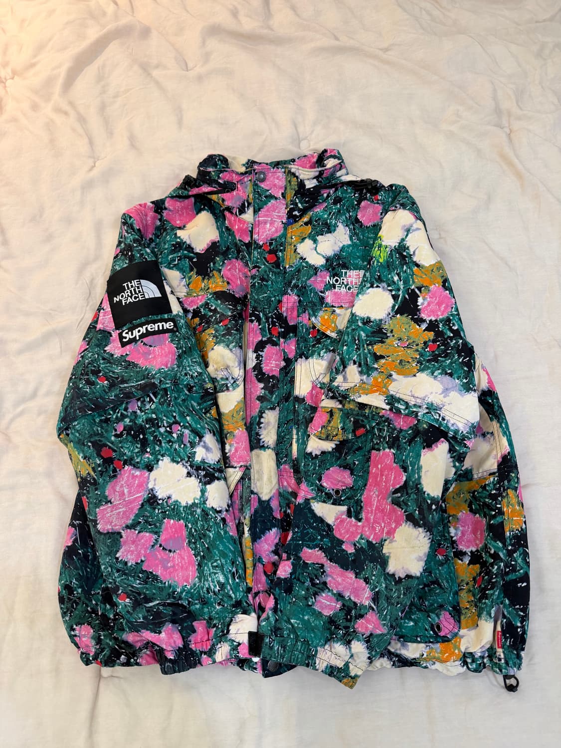 (XL)슈프림 x 노스페이스 트레킹 컨버터블 자켓 플라워  상품이미지2