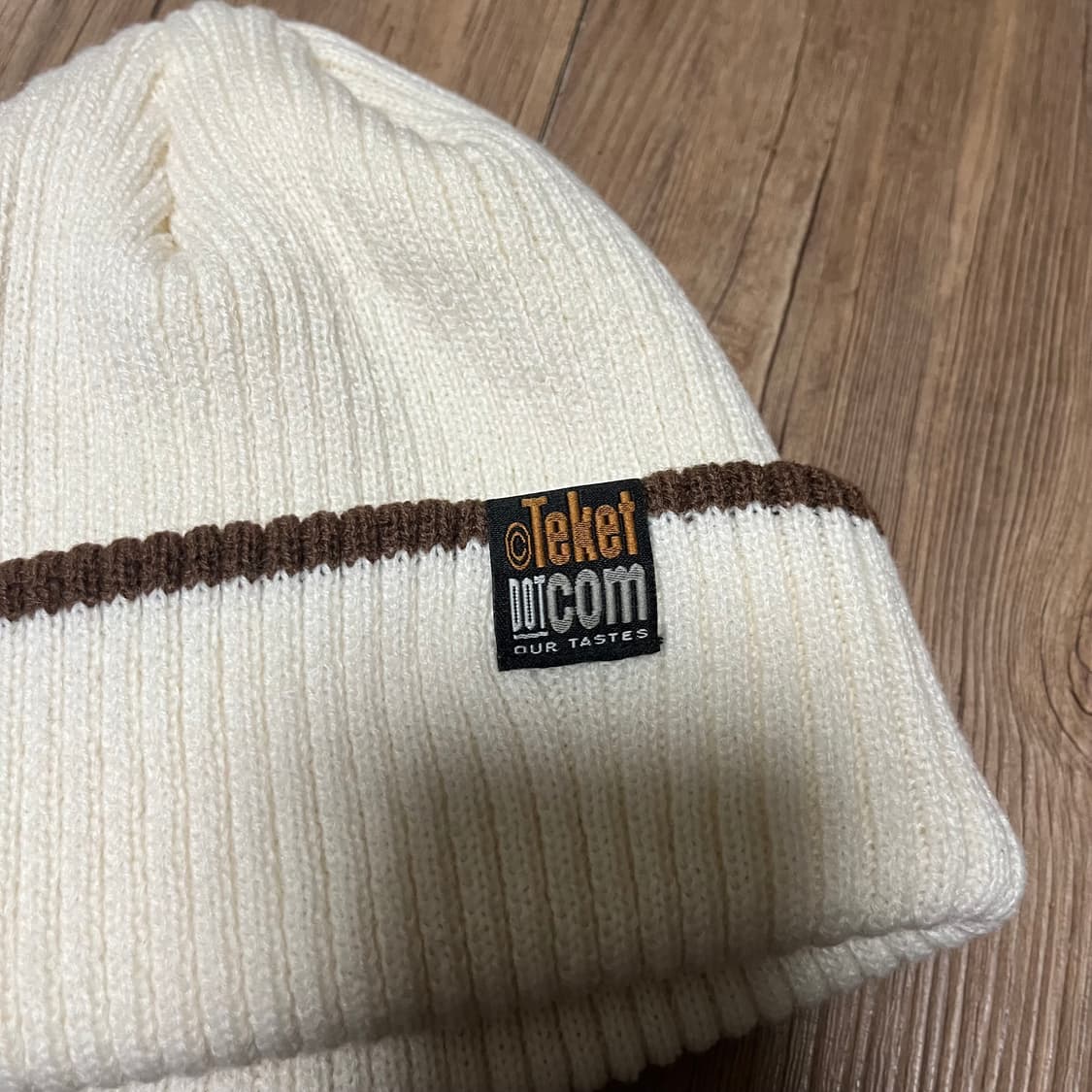 [Teket] 테켓 postcard 비니 아이보리(새상품) 상품이미지7