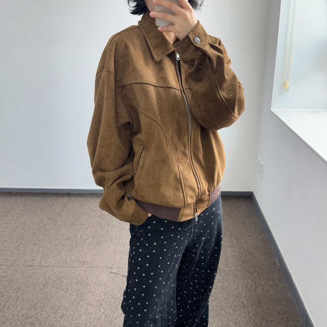 Senne 센느 카멜 스웨이드 자켓  상품이미지2