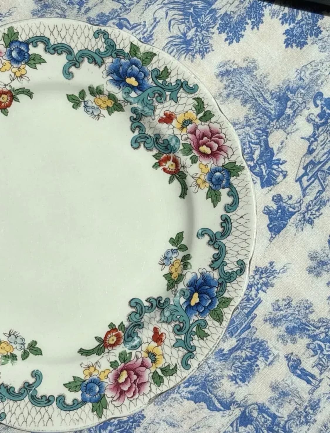 영국 빈티지 로얄콜던 빅토리아 브레드접시 상품이미지2