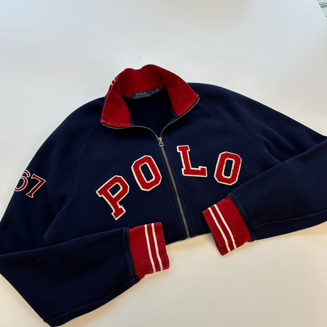 폴로 신형POLO 아치로고 집업 가디건 상품이미지5