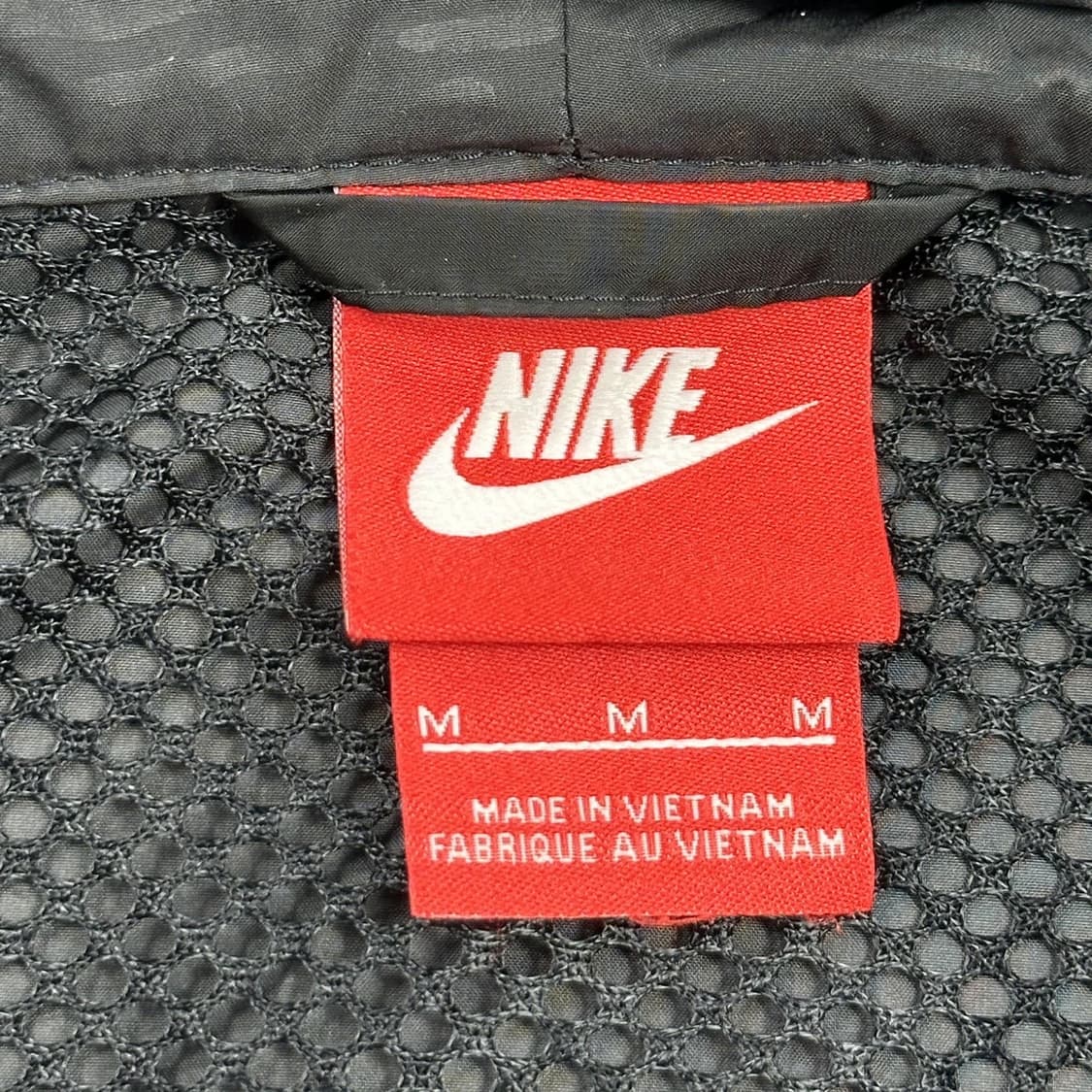 나이키 퓨추라 윈드러너 블랙 바람막이 자켓 (M) 상품이미지5