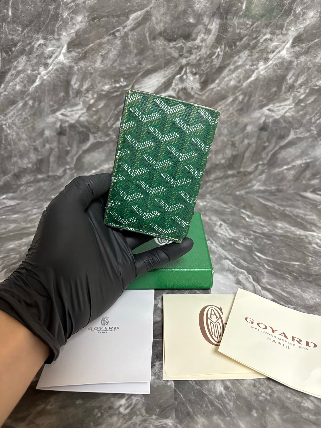고야드 생피에르 스페셜 그린 오거나이저 카드지갑 상품이미지2