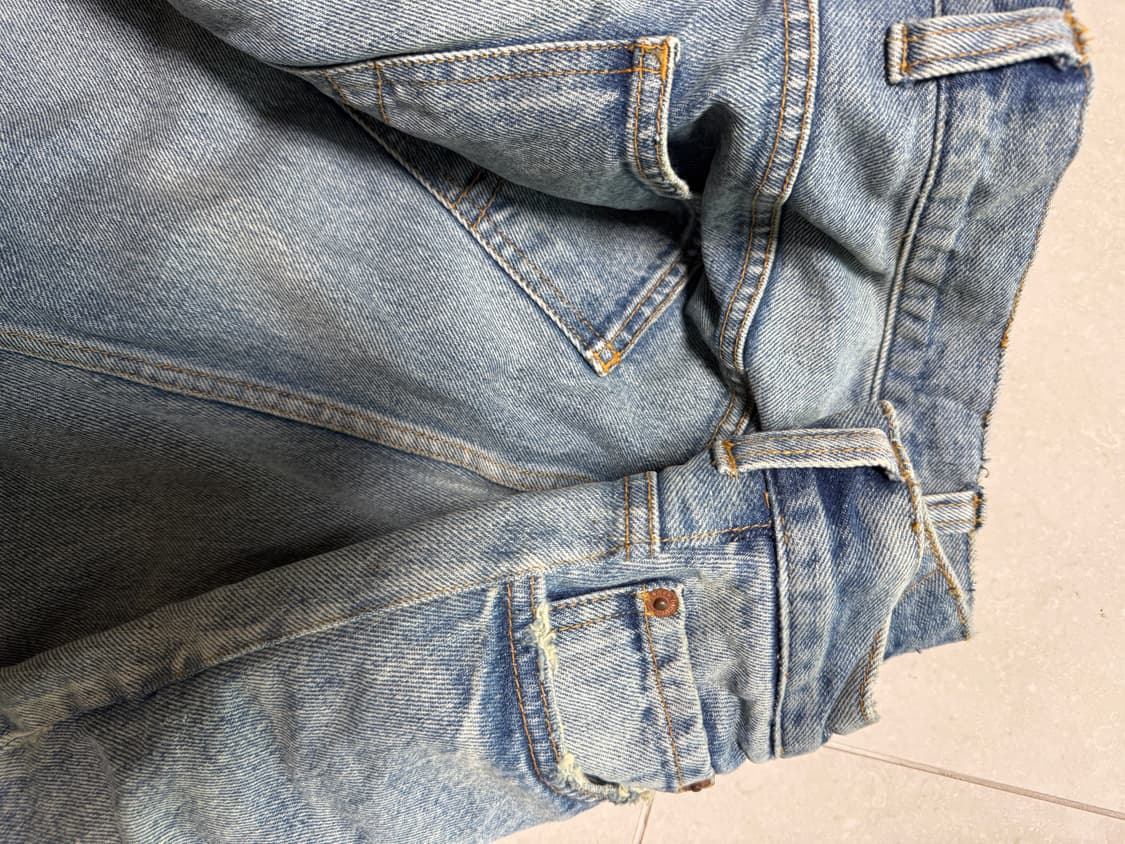 발렌시아가 라지 배기 진 논코팅 상품이미지10