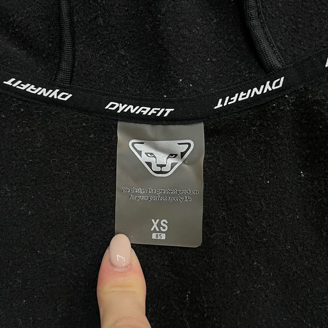 [정품/XS] 다이나핏 후드집업 자켓 b18 상품이미지5