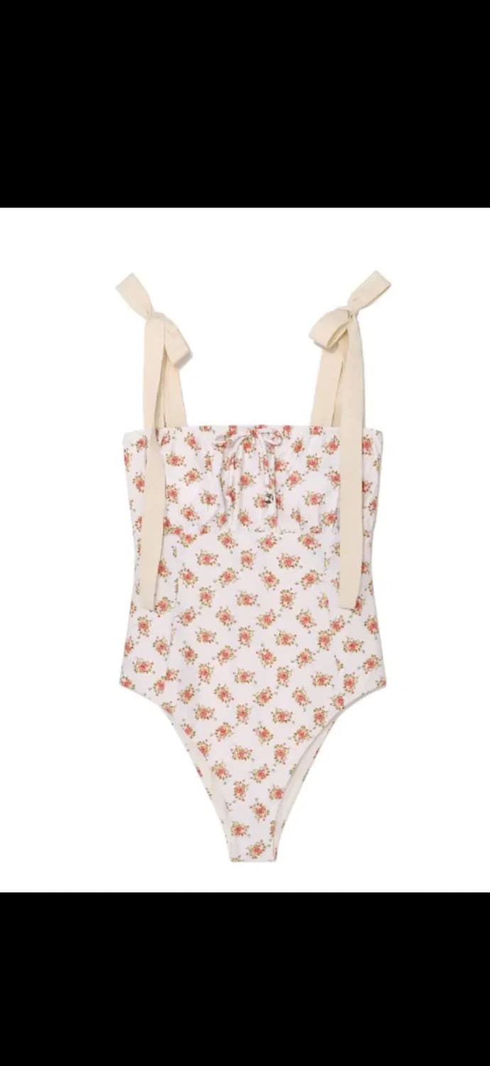 글로니 수영복 one piece swimsuit 크림부케 상품이미지1