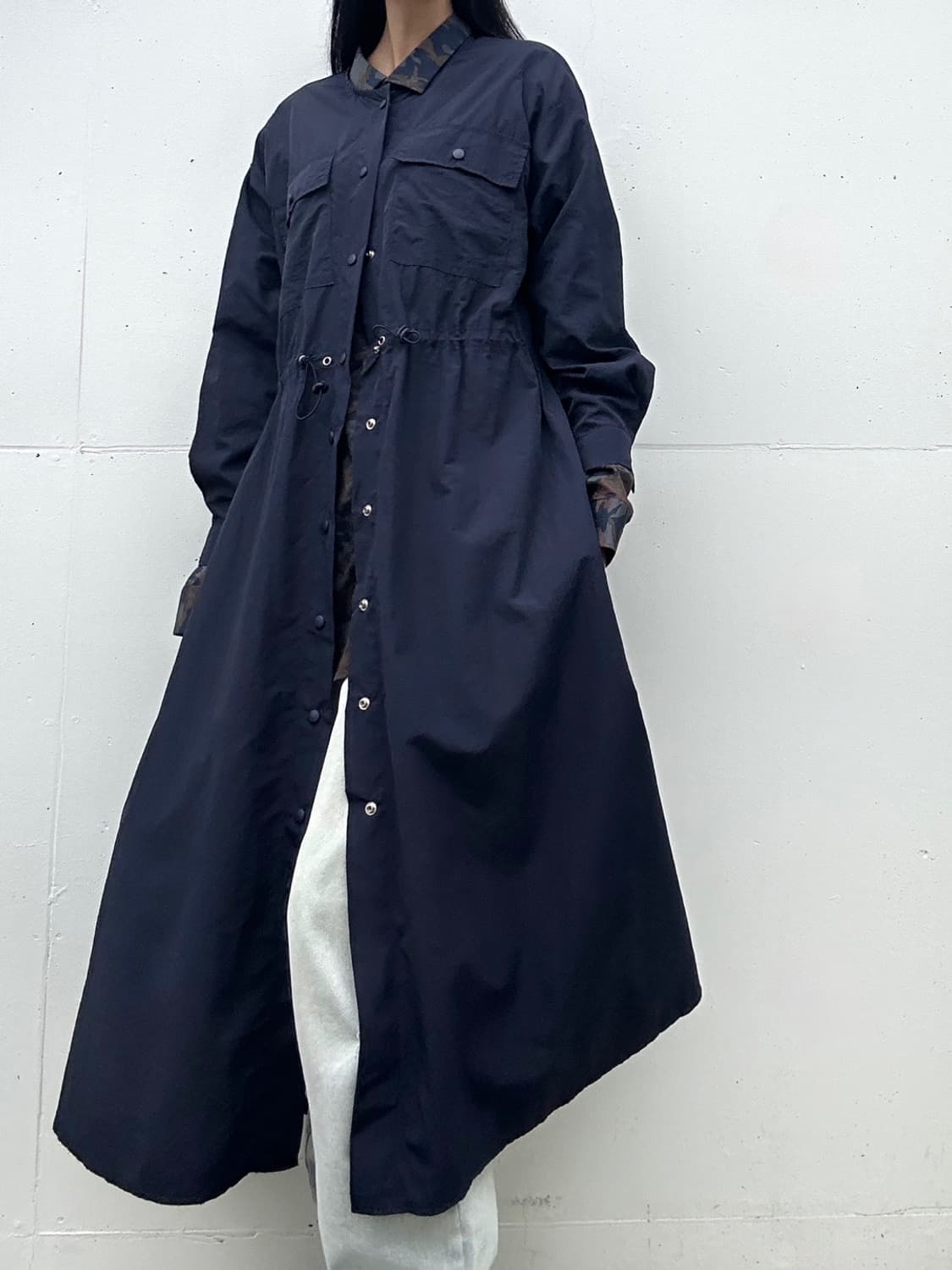 String formal rain jacket / navy 상품이미지2