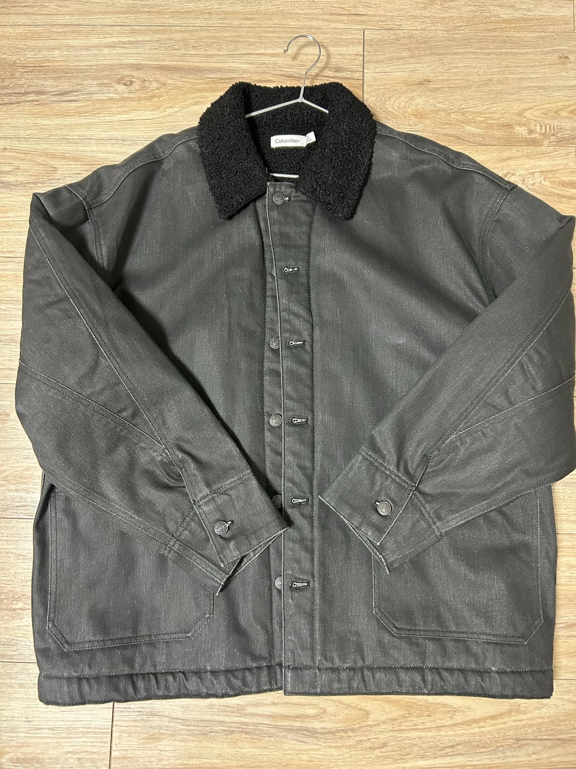 캘빈클라인 쉐르파 칼라 자켓 상품이미지1