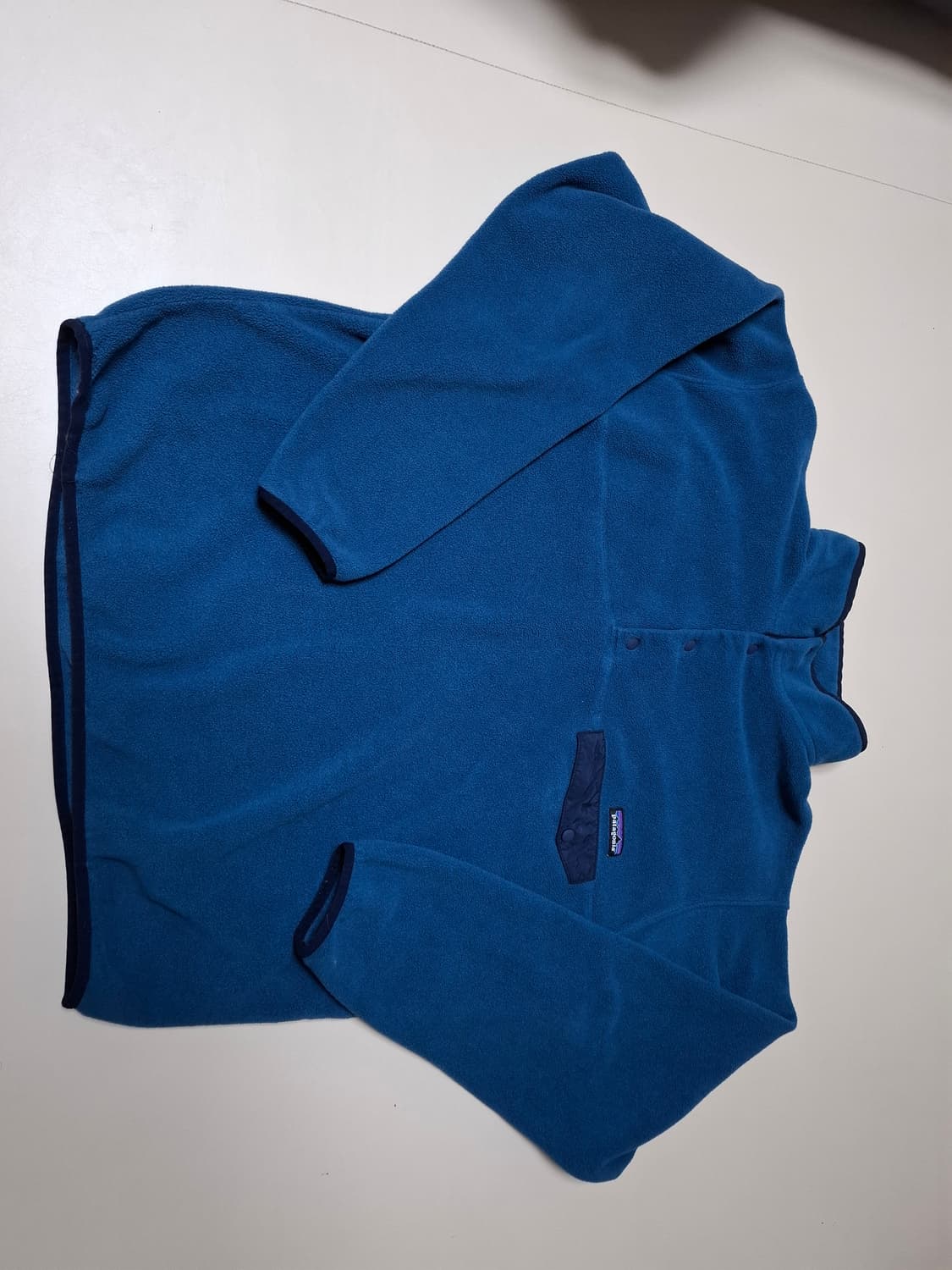 XL 파타고니아 신칠라 블루 플리스 풀오버 상품이미지1